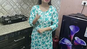 Indian Stepmom Bends Over for Stepson in Kitchen Sex