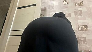 Syrian MILF in Panties Gently Caresses Her Wet Pussy