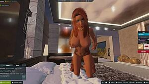 Mercedes agrees to be buck's fuck toy in every hole!