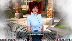 Double Homework 06 - On A Date With Cute Johanna In Roleplay Game