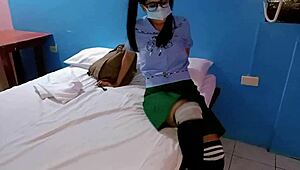 Oh, the Delivery Driver Seduced Me and Fucked My Creamy Pussy!