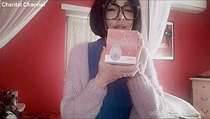 Chantal Squirts From Rough Fingering With Sex Toy.