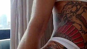 Colombian Exotic Ass Teased In Public Outdoor Tattoo Fun
