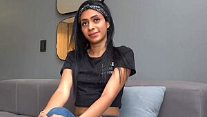 she said, 'watch me mount this huge cock in red lingerie'