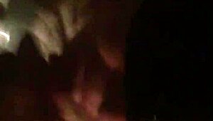 White girl blindfolded sucks dick with handcuffs