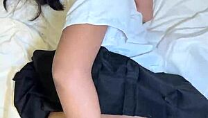 wanna see how this 18yo thai student got creampied after school?