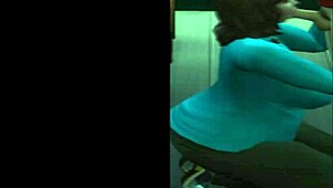 The bus driver is sucking that young guy's dick right on the bus