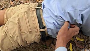 camping with emma anturin exploring her vagina