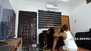 Fat Ass Ebony Milf Takes BBC Hard Fuck