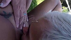 Year-End Party Sneak Away To Woods