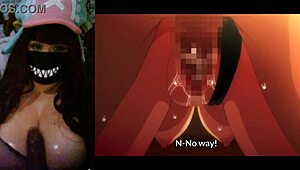 Redhead Girl With Big Tits Fucks In School Cosplay.