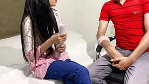 Desi virgin office girl fucked hard by big cock boss