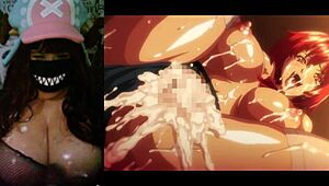 Redhead Girl With Big Tits Fucks In School Cosplay.