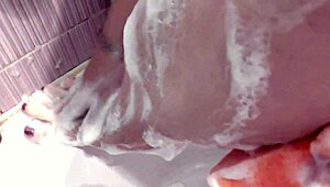 Lover Banged My Wife DOGGYSTYLE on Washing Machine with Hot Creampie