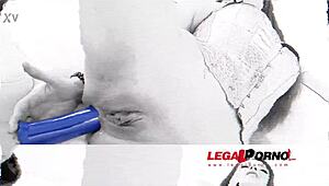 First time piss and DP!