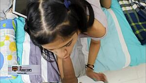 mi hermanastro se tomo viagra por accidente y me follo duro