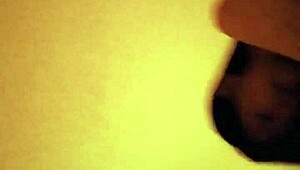 Mature Asian Hooker in Brothel Licks Feet Before Creampie