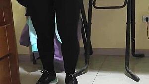 i fucked the fat milf maid hard, creampie in her big ass!