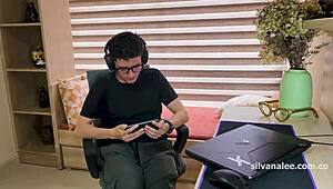 Hey, wanna see hot Colombian MILF Silvana Lee ride a huge cock with Pipe Boy?