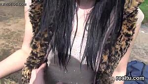 Adorable Czech Nympho Seduced and Pounded in Mall POV