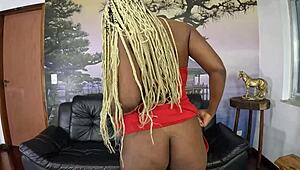 nicoly carioca licks pussy before fuckin' ass bareback