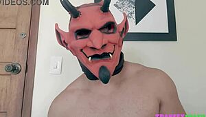 latina amateur solo with big black cock in homemade pep talk 😊