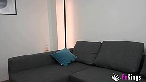 Astrid Ortiz takes 12-inch cock roughly at Fakings