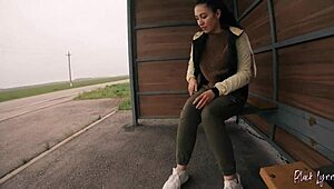 Feeling The Thrill Of A Risky Public Blowjob At The Bus Station