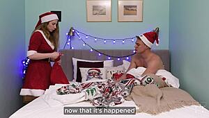 even though she didnt bring the right gift her pussy is a great substitute