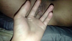i fucked the pretty girl's tight shaved pussy until it creampied