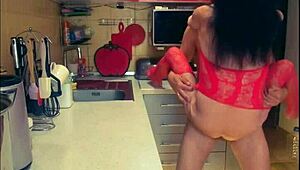 Couple FUCKS In KITCHEN And Other Rooms