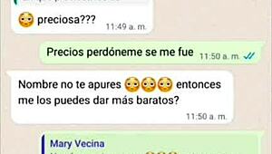 Doña Mary, a mature latina, finally lets herself get fucked during a homemade massage at the gym.