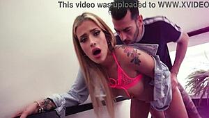 Ria Sunn in Wet 5on1 Tap Session