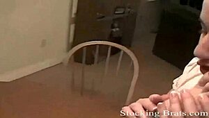 Adorable Cutie Dominates in Sexy Stockings with Lesbian BDSM Play