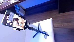 me and my partner having sex at home in pov, so hot! - sheila ortega