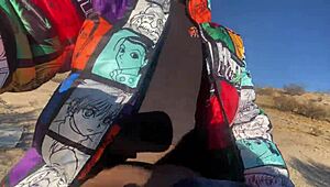 oh wow, quick fuck this petite 18+ ebony bent over in the car before college class!