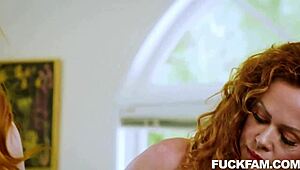 Stepdaughters rigorous training: Cherry Kiss, Scarlet Skies, Molly Manning, Anthony Pierce.