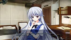 Kazuki Kazami's suggestive sex scene from Eden of Grisaia