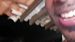 Negão dotado banging me while I suck my naughty friend