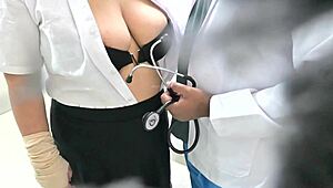 i'm the doctor misusing my patient in the clinic