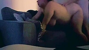 Come home to your horny wife moaning as she's fucked hard?