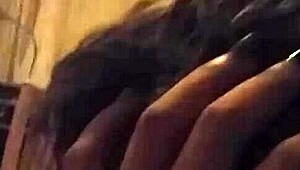 Watch me lick her pussy and fuck her ass