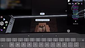 Rich girl gets hard fucked in Roblox porn video