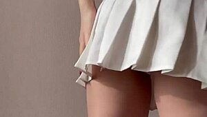 innocent girl strips for you