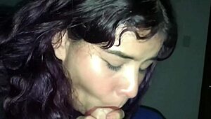 Beautiful Colombian feels deep emotions riding cock in hotel room