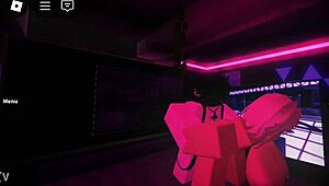 Doing exciting work in the roblox game!