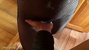 Horny Young 18+ Slut Cheats On Her Husband When She Sucks Cock And Fucks Her Neighbor On The Stairs