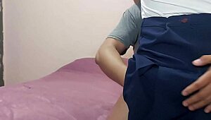 student culea with teacher in college creampie