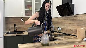 Nazriya's Rough BDSM Fantasy in Heeramandi