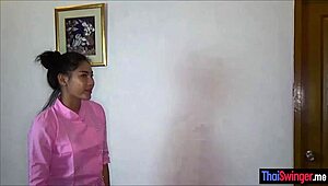 Vip Thai Massage With Petite Asian Amateur Therapist And Relaxing Finisher